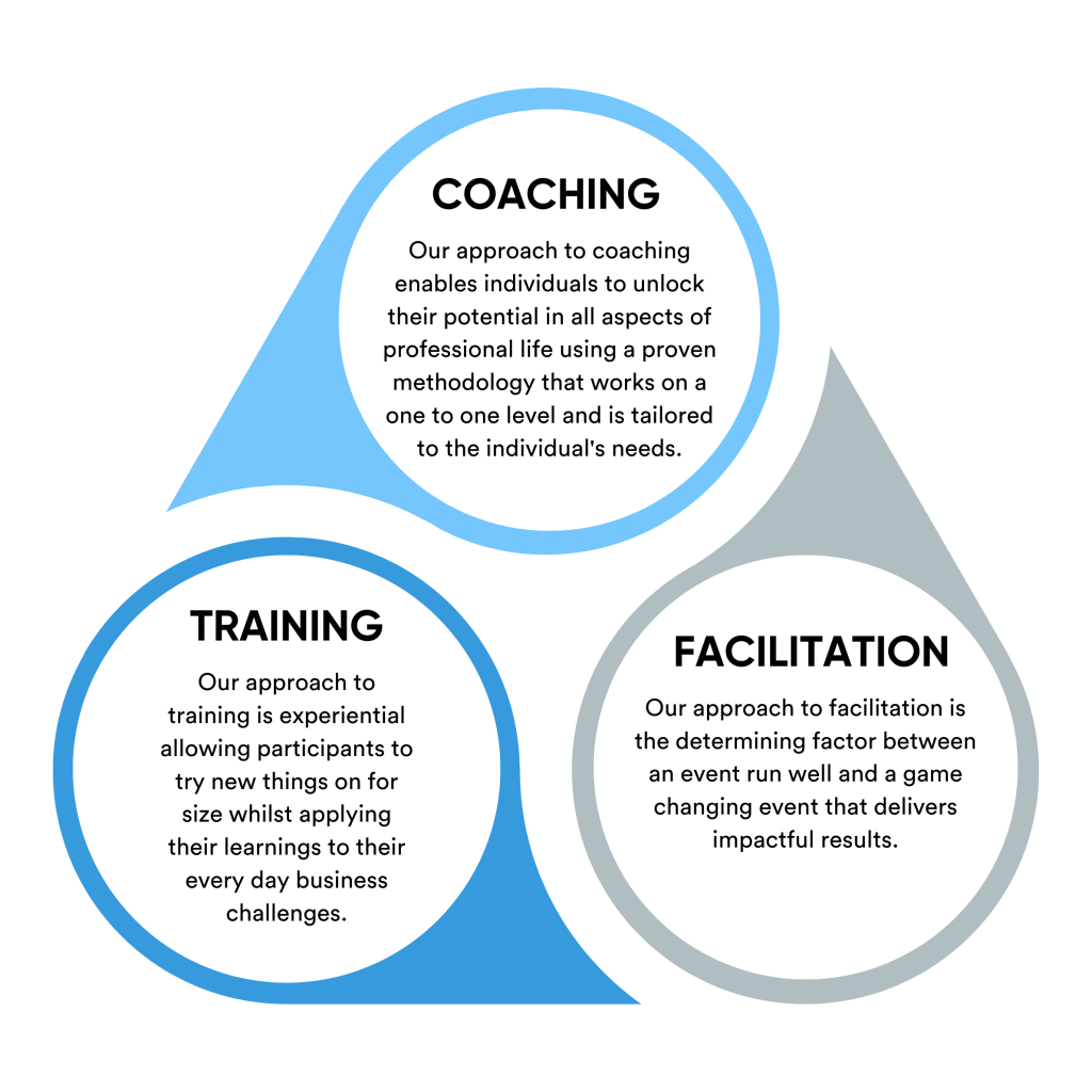 Methods we use in coaching, training, facilitation for leadership high performance programmes